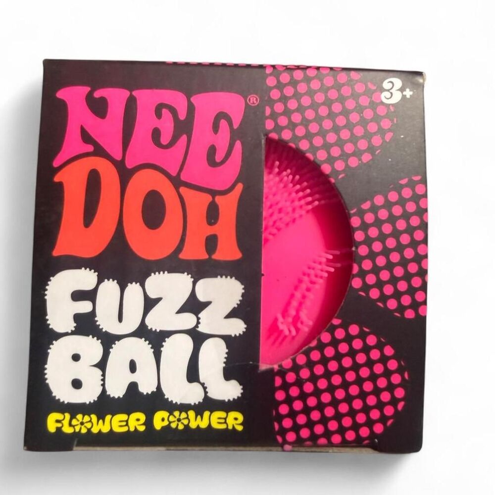 Needoh Fuzz Ball Pink